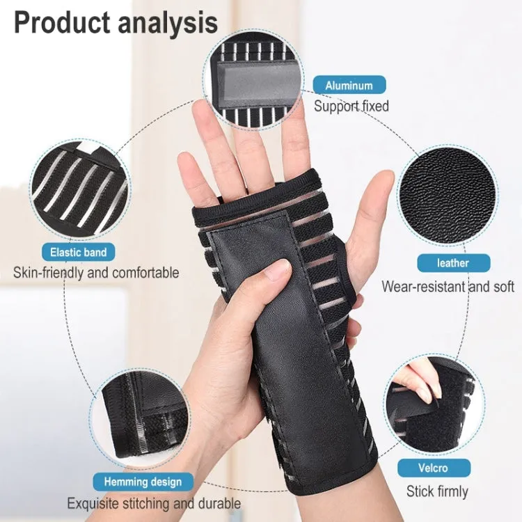 025 Joint Sprain Protection Fixed Support Comfortable Adjustment Support Protector, Size:S(Black-Right)