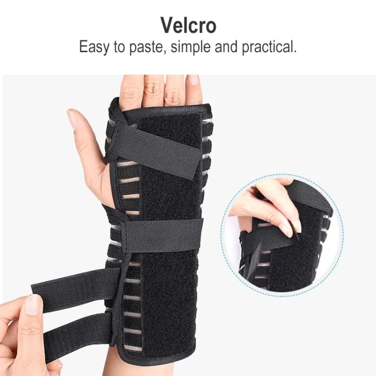 025 Joint Sprain Protection Fixed Support Comfortable Adjustment Support Protector, Size:S(Black-Right)