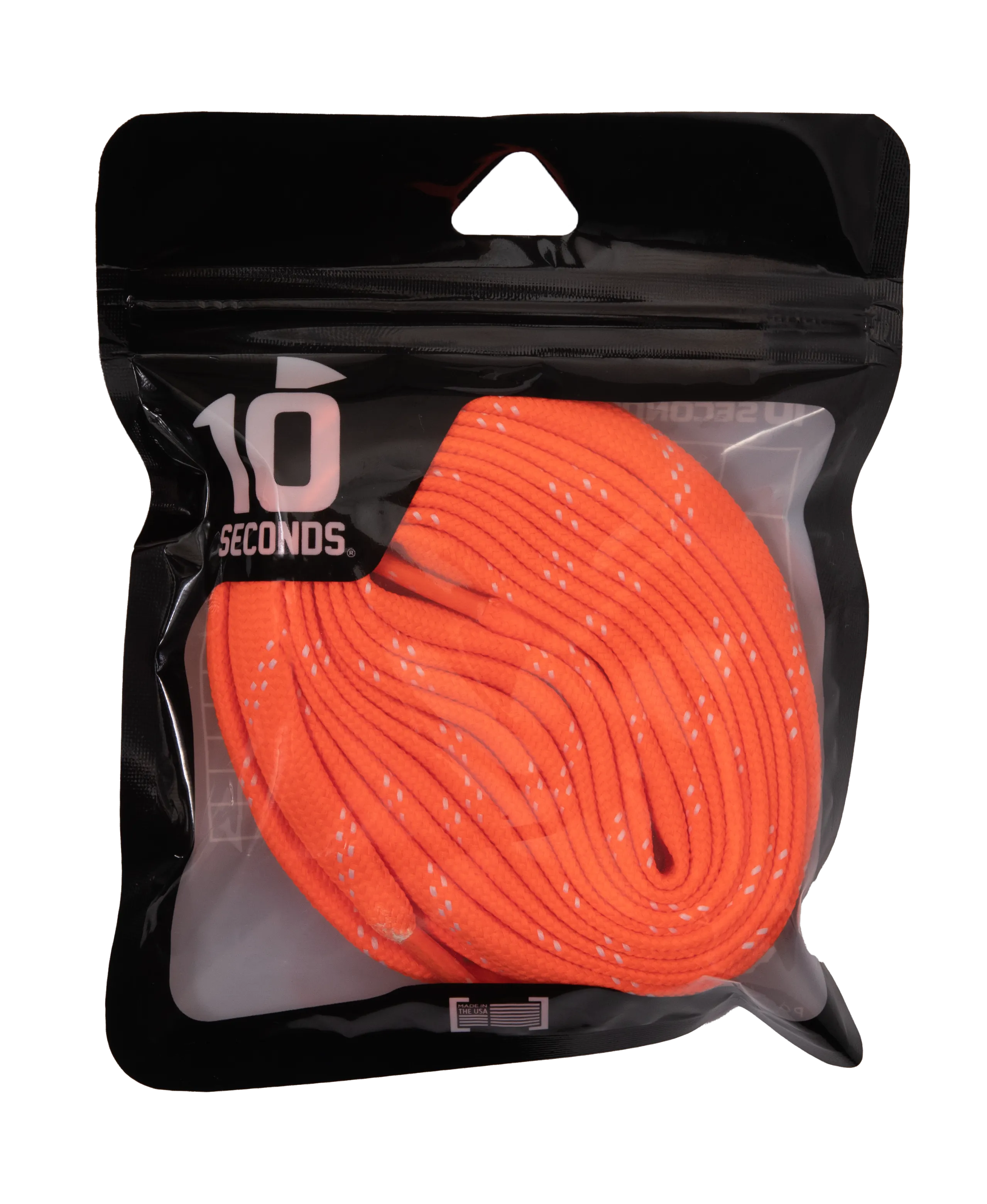 10 Seconds ® Hockey / Skate / Lacrosse Lace | Burnt Orange