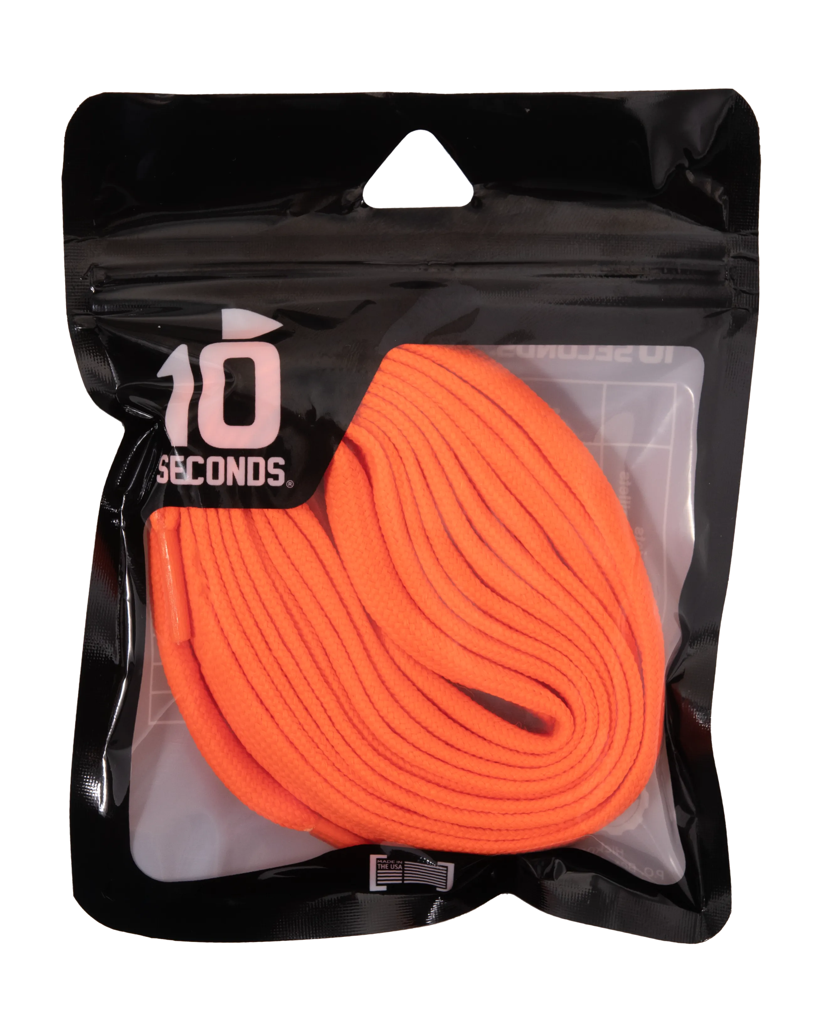 10 Seconds ® Hockey / Skate / Lacrosse Lace | Burnt Orange