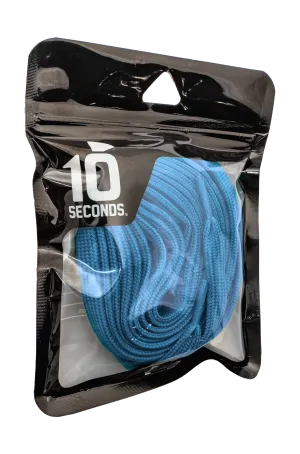 10 Seconds ® Hockey / Skate / Lacrosse Lace | Columbia Blue