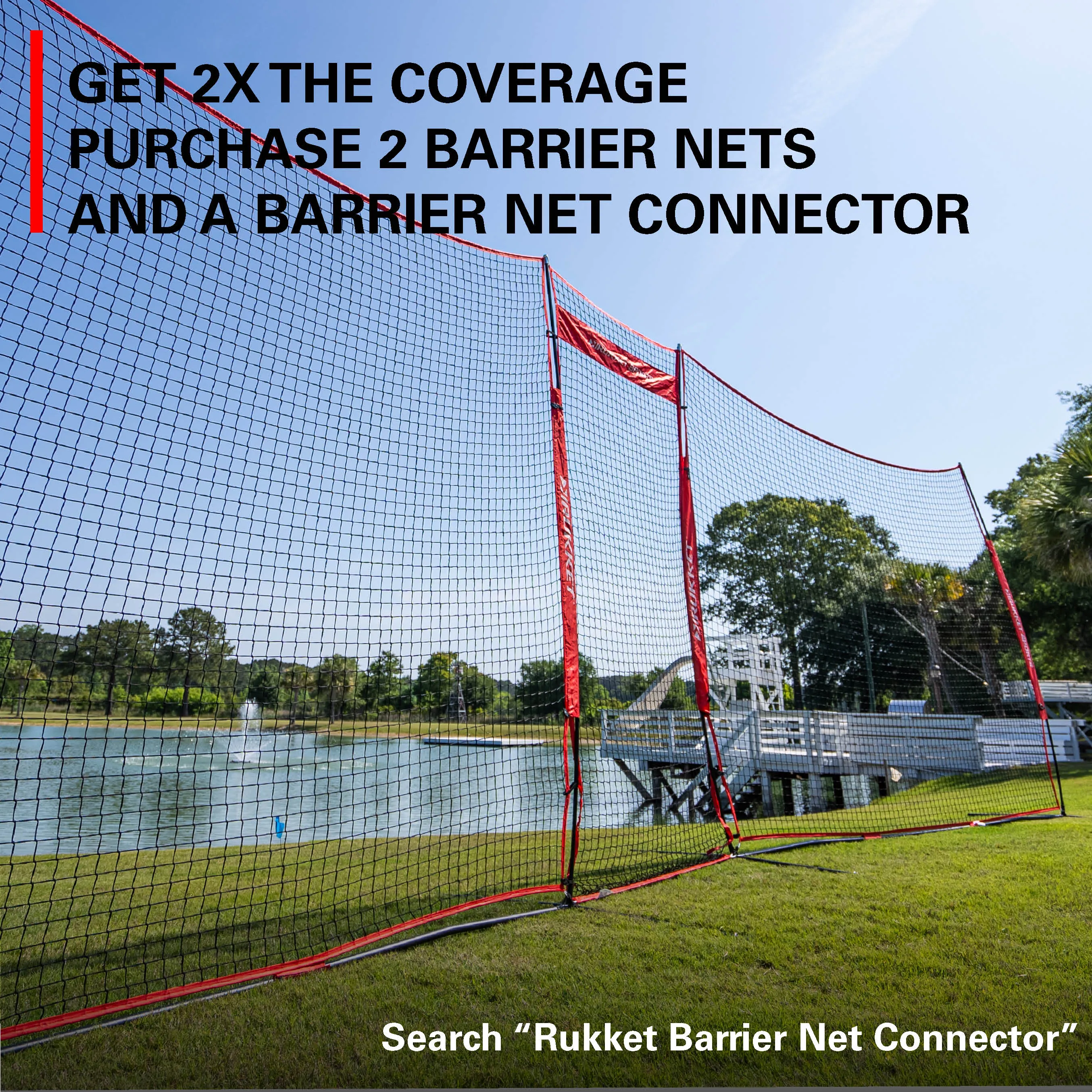 12x9 Multi-Sport Barrier Net | Rukket