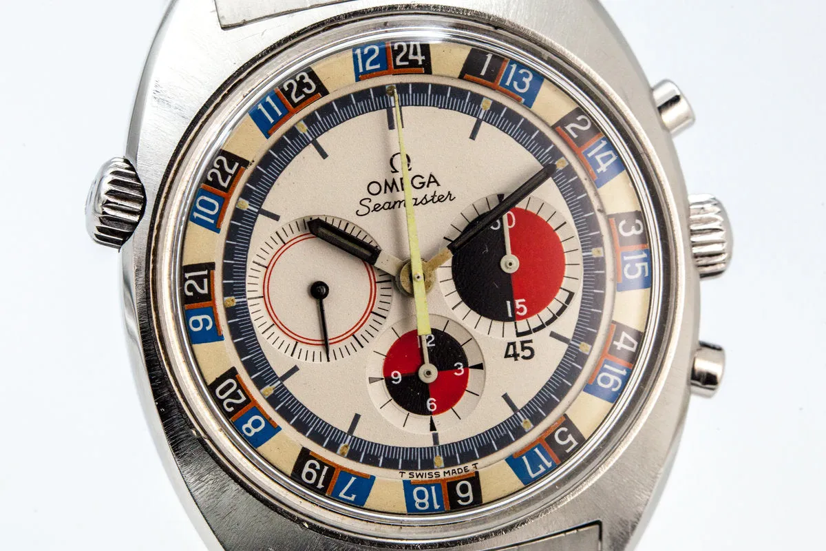 1969 Omega Seamaster 145.019 Calibre 861 White Soccer Dial