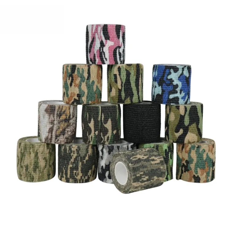 4.5m X 5cm Self-Adhesive Non-Woven Outdoor Camouflage Tape Bandage(Desert Camouflage No. 2)