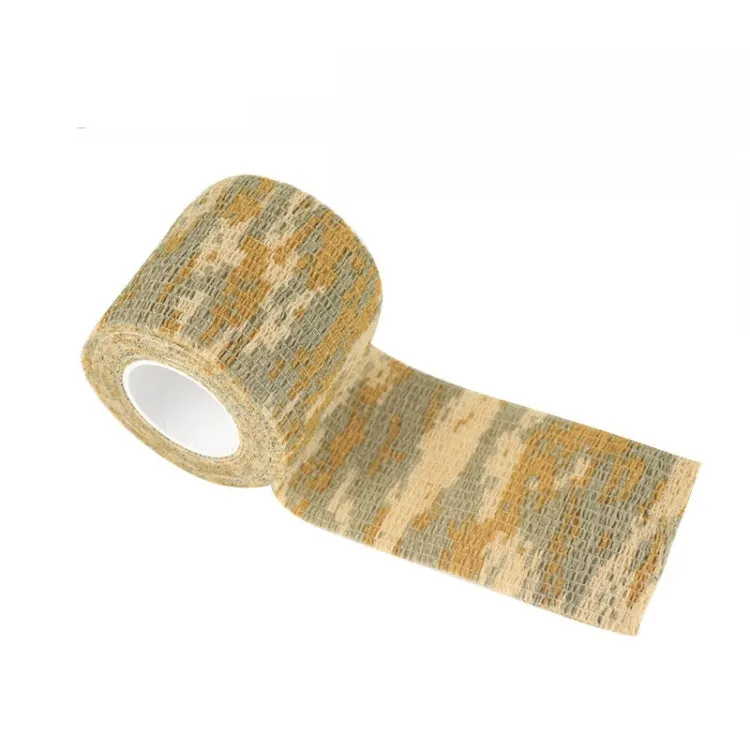 4.5m X 5cm Self-Adhesive Non-Woven Outdoor Camouflage Tape Bandage(Desert Camouflage No. 2)