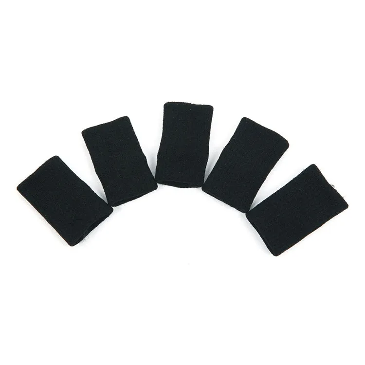 5 in 1 Nylon Movement Protector Finger Sleeve(Black)