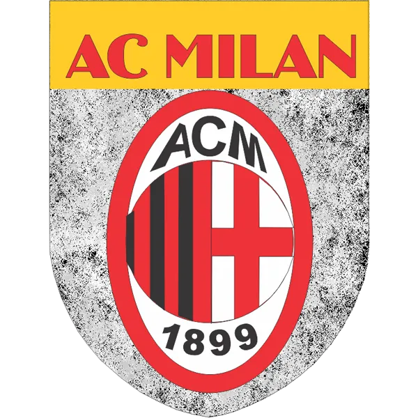 AC Milan Soccer Team Flag Shield Style