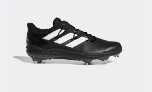 ADIDAS Adizero Afterburner 8 Metal Cleats - Black White