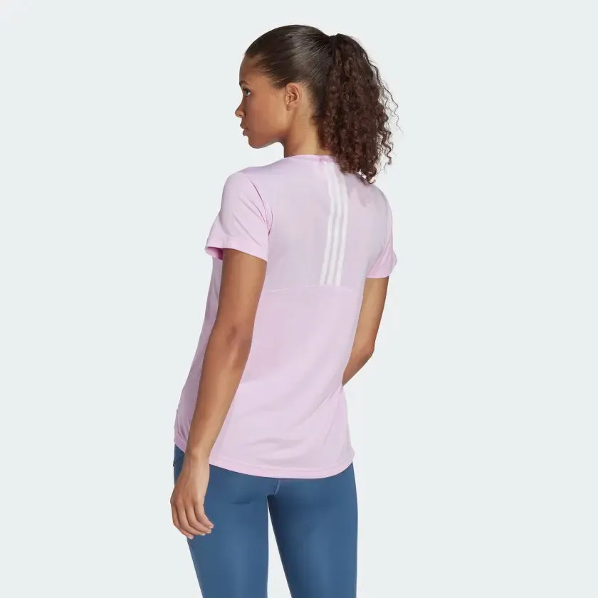 Adidas Aeroready Designed 2 Move 3-Stripes Sport Tee