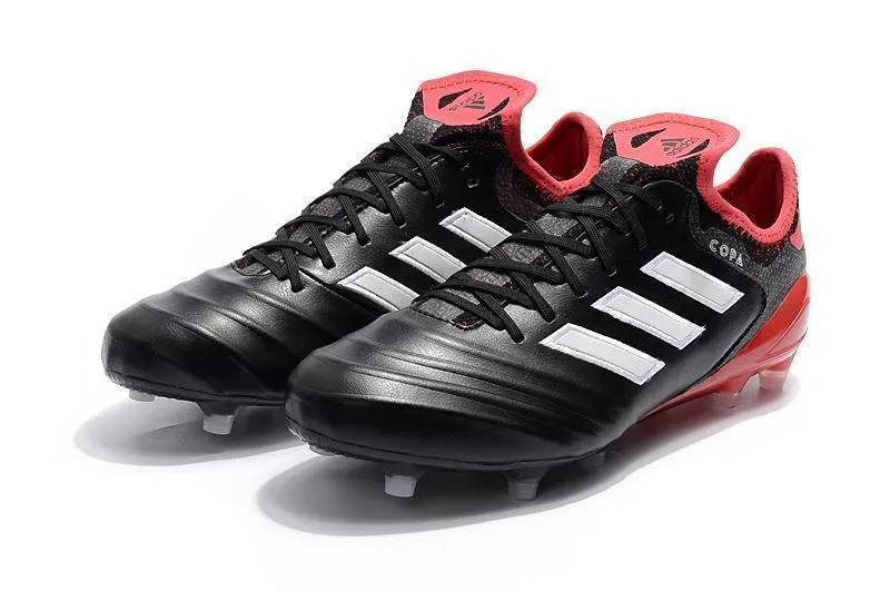 Adidas Copa 18.1 FG Soccer Cleats Black Red