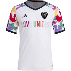 Adidas DC United 2023 MLS Pride Pre-Match Jersey