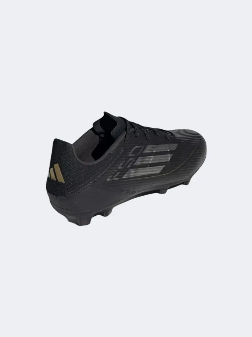 Adidas F 50 League Men Football Shoes Black/Iron/Gold