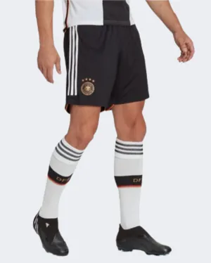 Adidas Germany 22 Home Men Football Short Black Hj9605