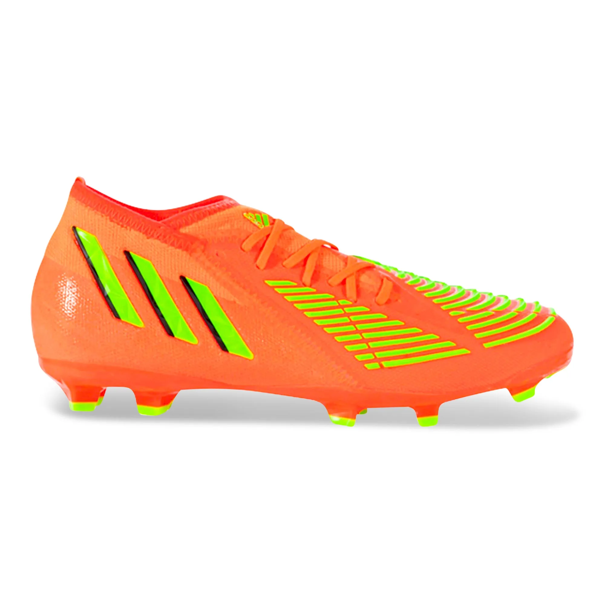 adidas Jr. Predator Edge.1 FG Soccer Cleats (Solar Red/Solar Green)