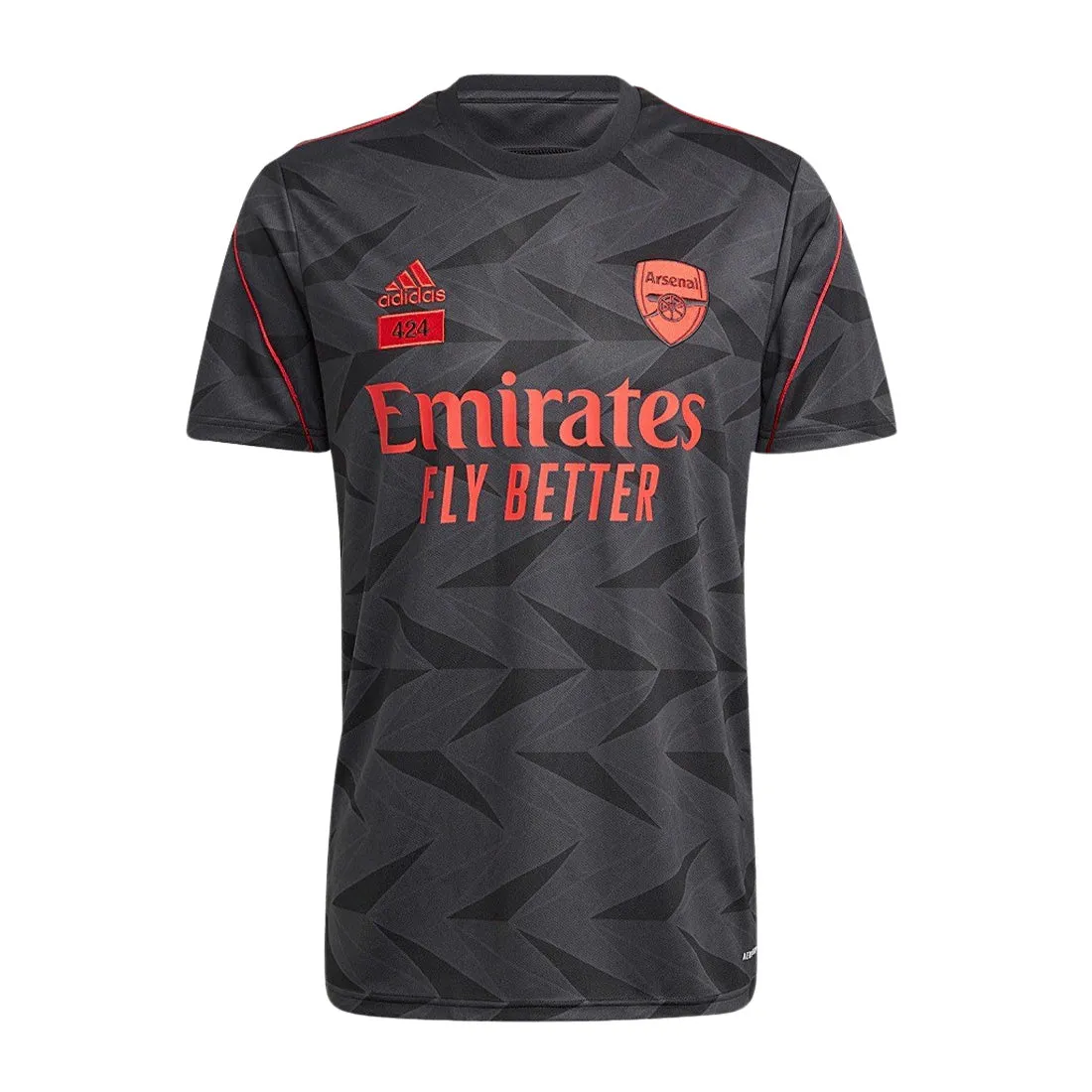 ADIDAS MEN ARSENAL FC X 424 JERSEY JC REPLICA BLACK