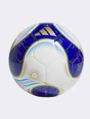 Adidas Messi Mini Unisex Football Ball White/Ink/Blue