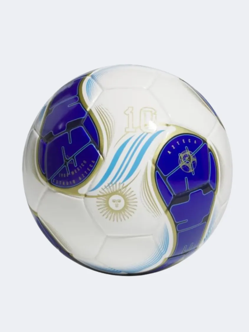 Adidas Messi Mini Unisex Football Ball White/Ink/Blue