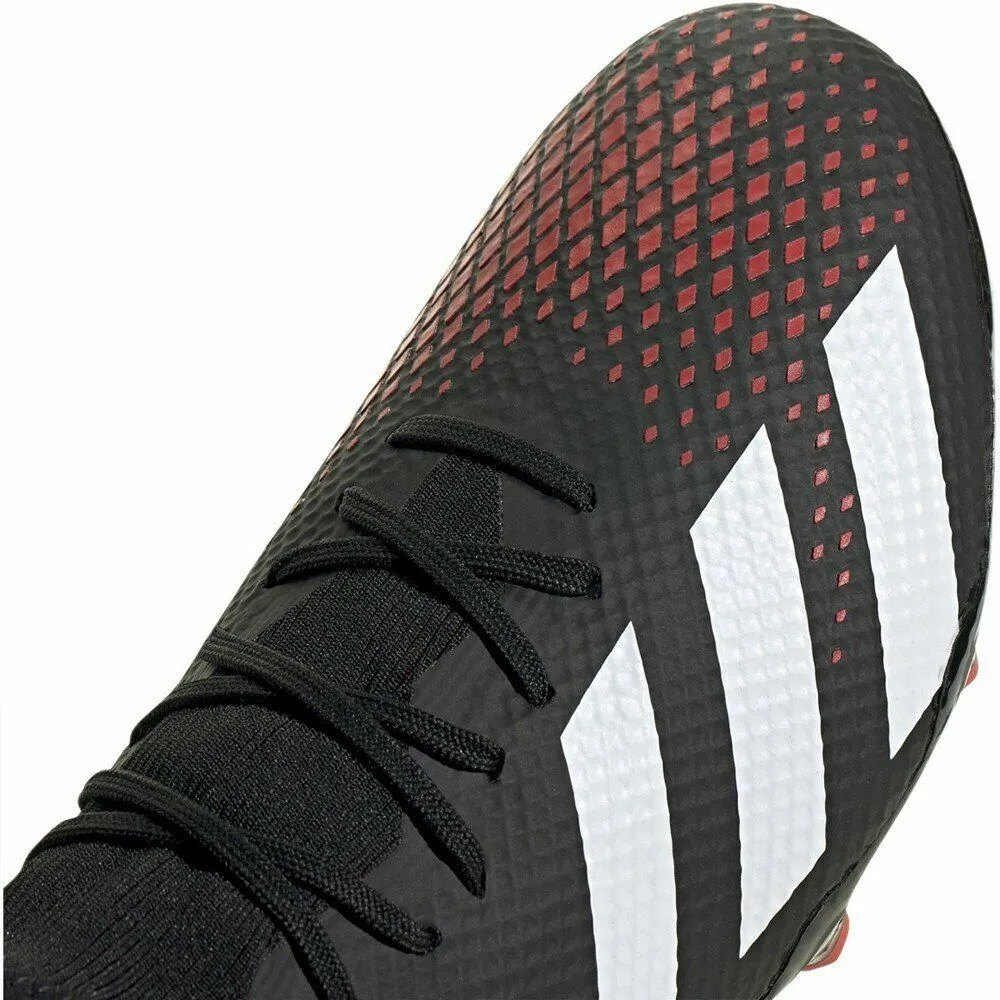 adidas Predator 20.3 FG Low Cleats EE9556 Black/Red