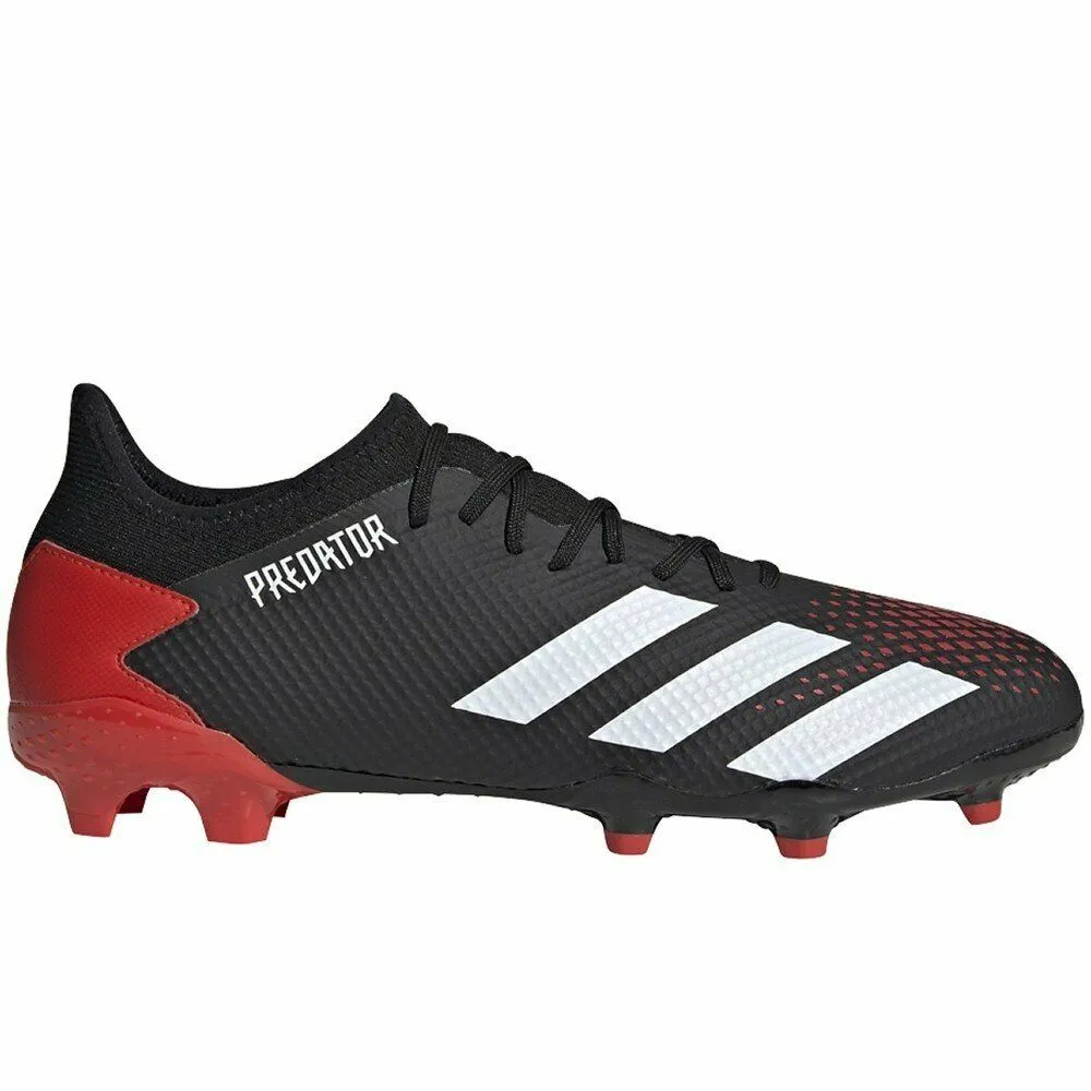 adidas Predator 20.3 FG Low Cleats EE9556 Black/Red