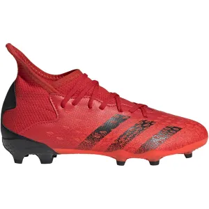 Adidas Predator Freak.3 FG Junior Soccer Cleats FY6282 red/black