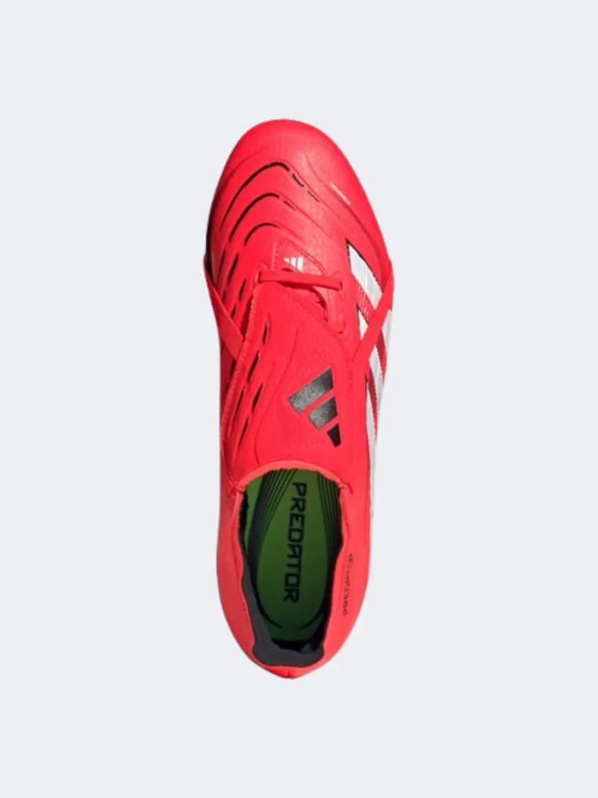 Adidas Predator League Fold Over Tongue Men Football Shoes Red/White/Black