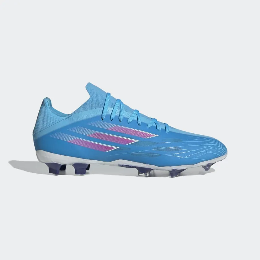 adidas X Speedflow.2 FG Cleats GW7476 BLUE/PINK/WHITE