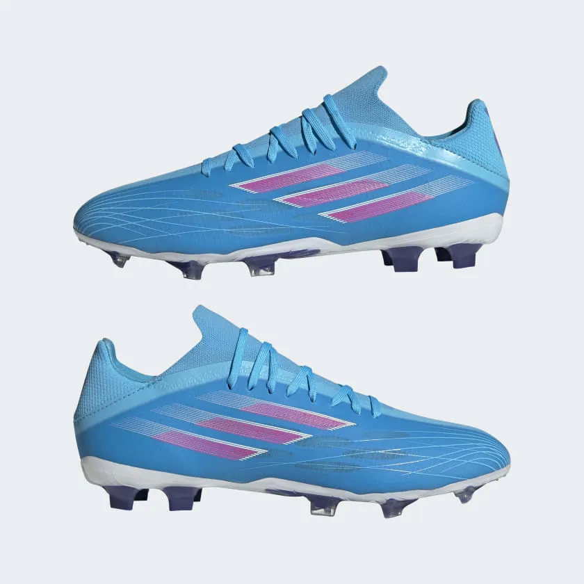 adidas X Speedflow.2 FG Cleats GW7476 BLUE/PINK/WHITE