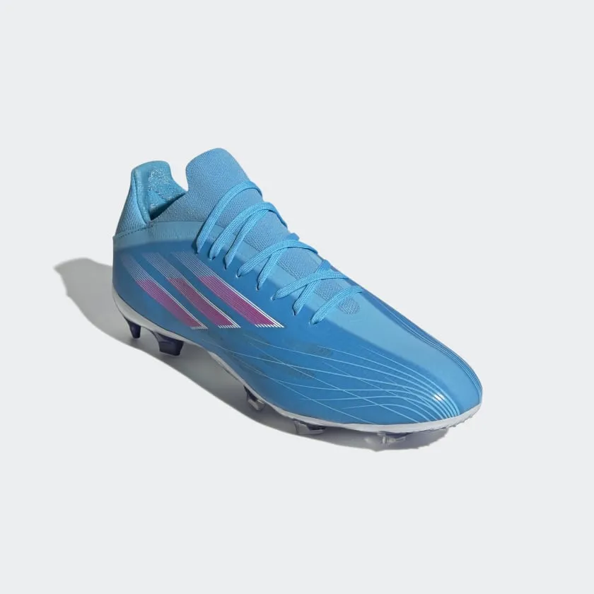 adidas X Speedflow.2 FG Cleats GW7476 BLUE/PINK/WHITE