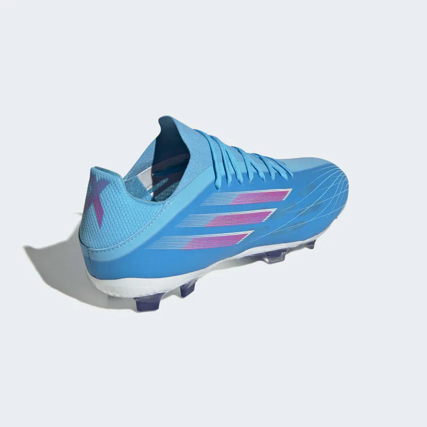 adidas X Speedflow.2 FG Cleats GW7476 BLUE/PINK/WHITE