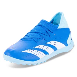 adidas Youth Predator Accuracy.3 Turf Soccer Shoes (Bright Royal/Cloud White/Bliss Blue)