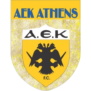 AEK Athens Soccer Team Flag Shield Style