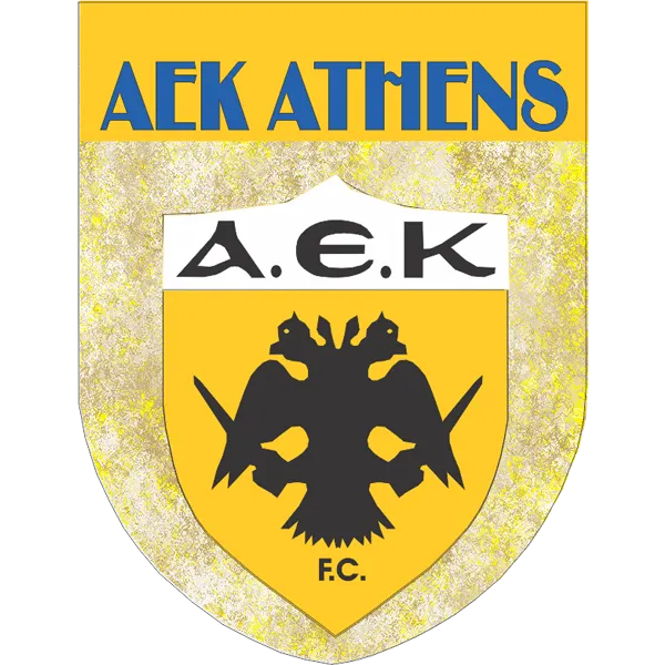 AEK Athens Soccer Team Flag Shield Style