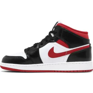 Air Jordan 1 Mid Gym Red Black White (GS)