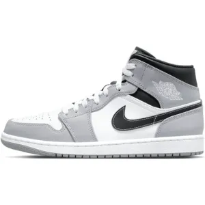 Air Jordan 1 Mid 'Light Smoke Grey'