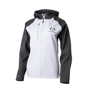 Airstream Trailer A Hooded Soft Shell Women's Jacket