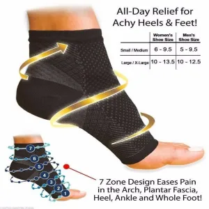 Anti Fatigue Angel Sleeve Heel Arch Support Pain and Swelling Relief