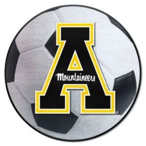 Appalachian State Mountaineers Soccer Ball Rug - 27in. Diameter