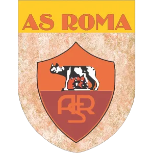 AS Roma Soccer Team Flag Shield Style