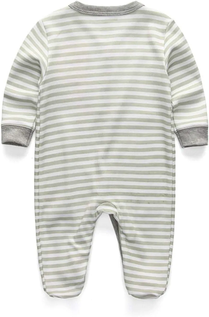 Baby and Toddler Boys'Snug Fit Footed Cotton Pajamas