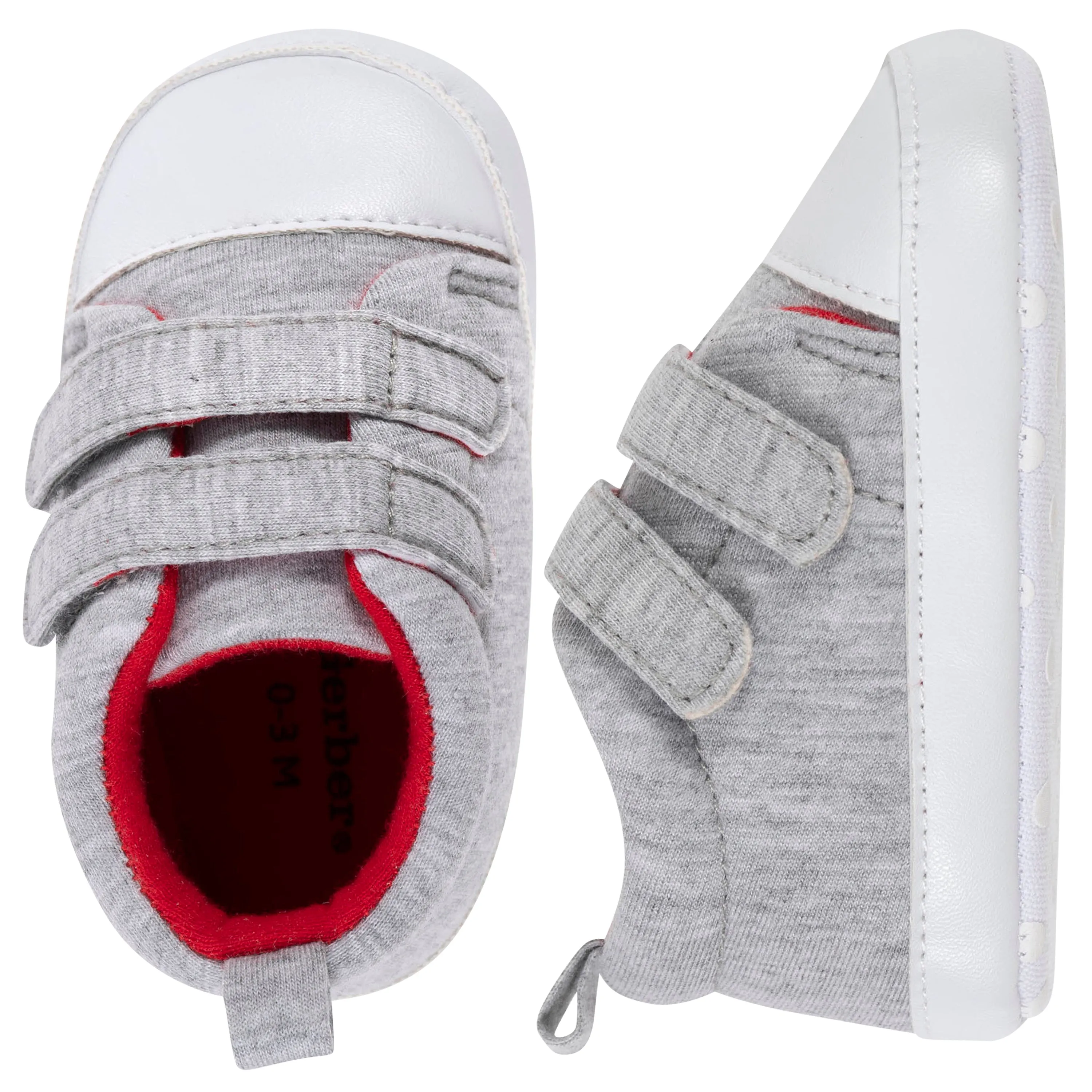 Baby Boys Sporty Heather Gray Shoes