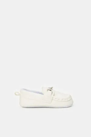 Baby White Pram Shoe