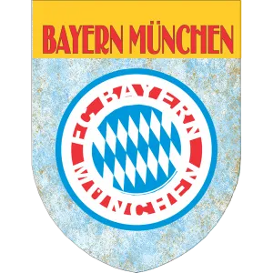 Bayern Munchen Soccer Team Flag Shield Style