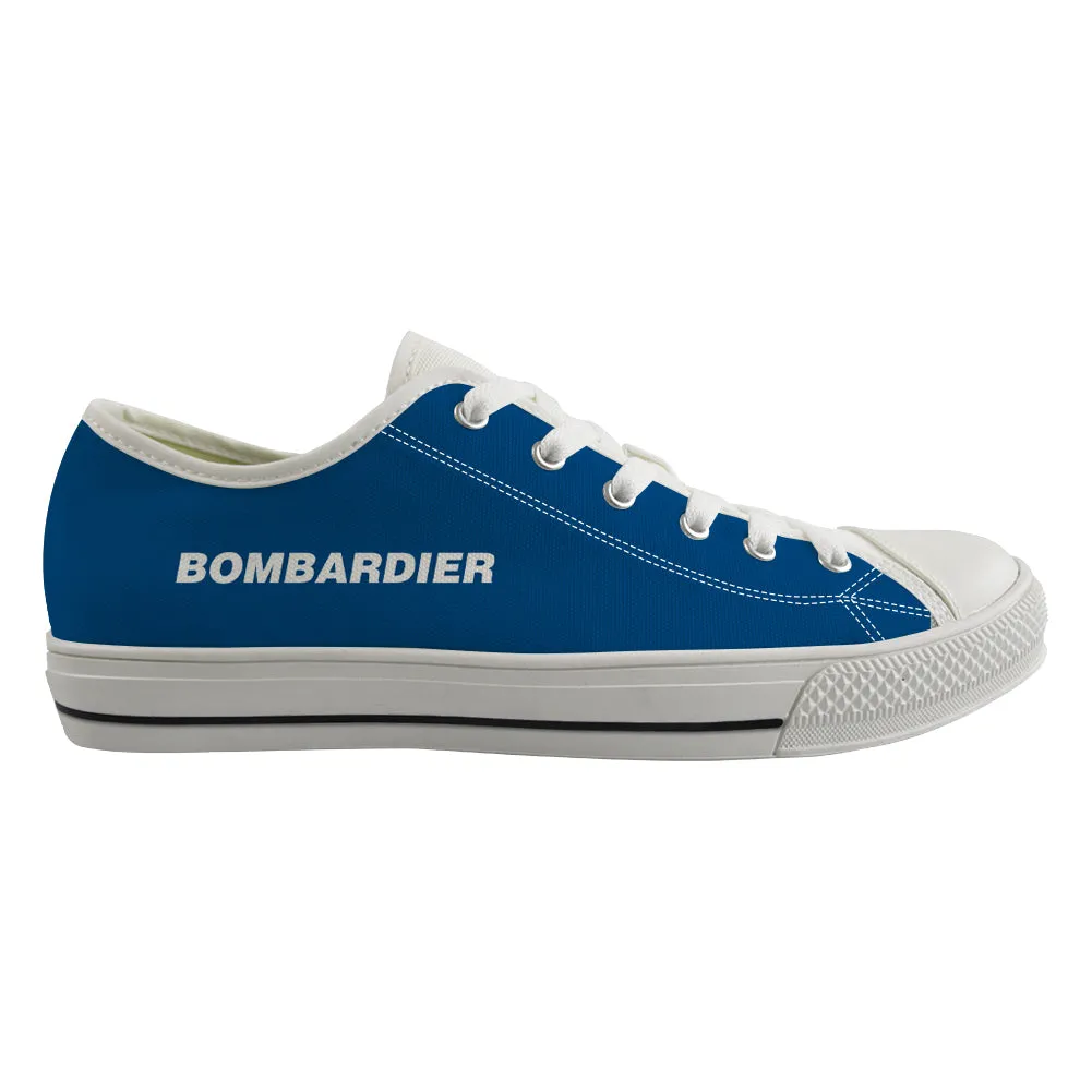 Bombardier & Text Designed Canvas Shoes (Men)