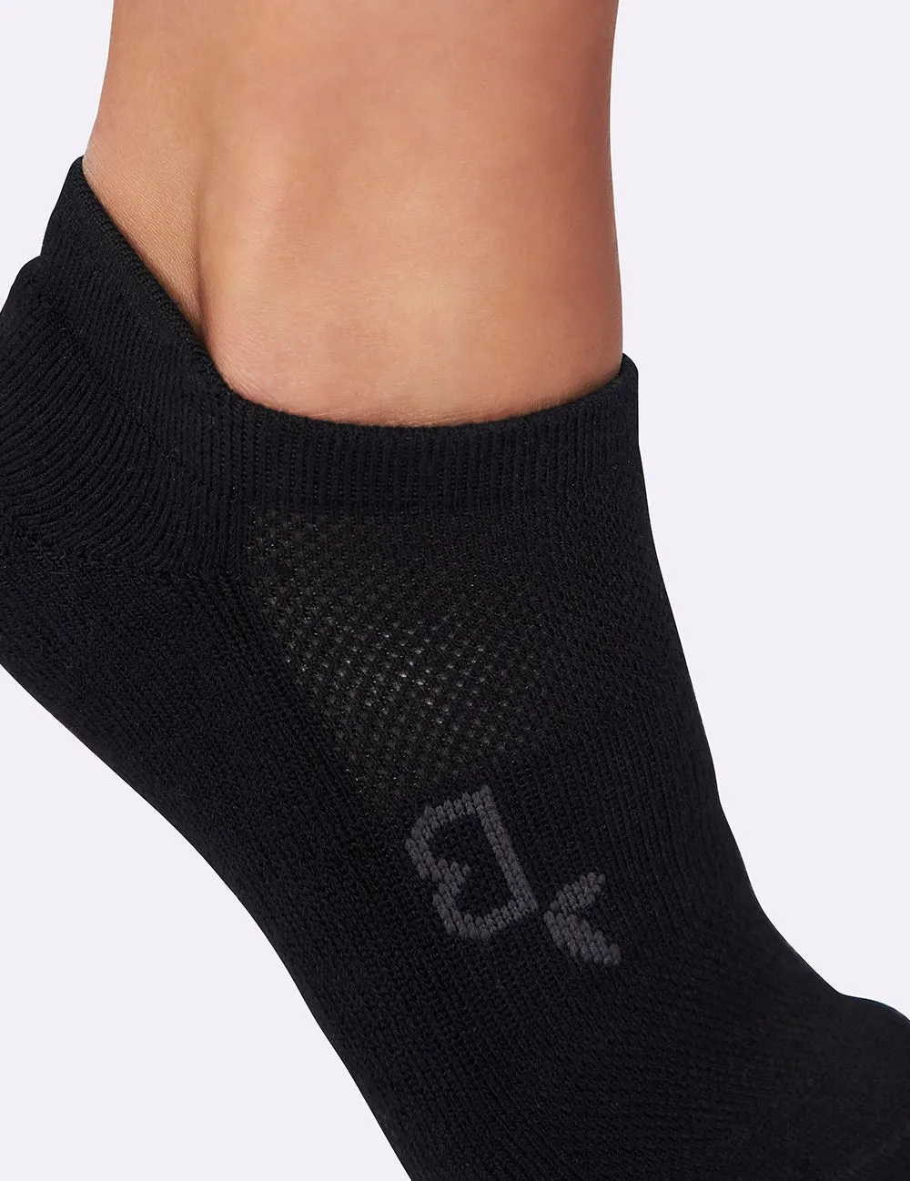 Boody Women's Active Bamboo Sports Sock in Black