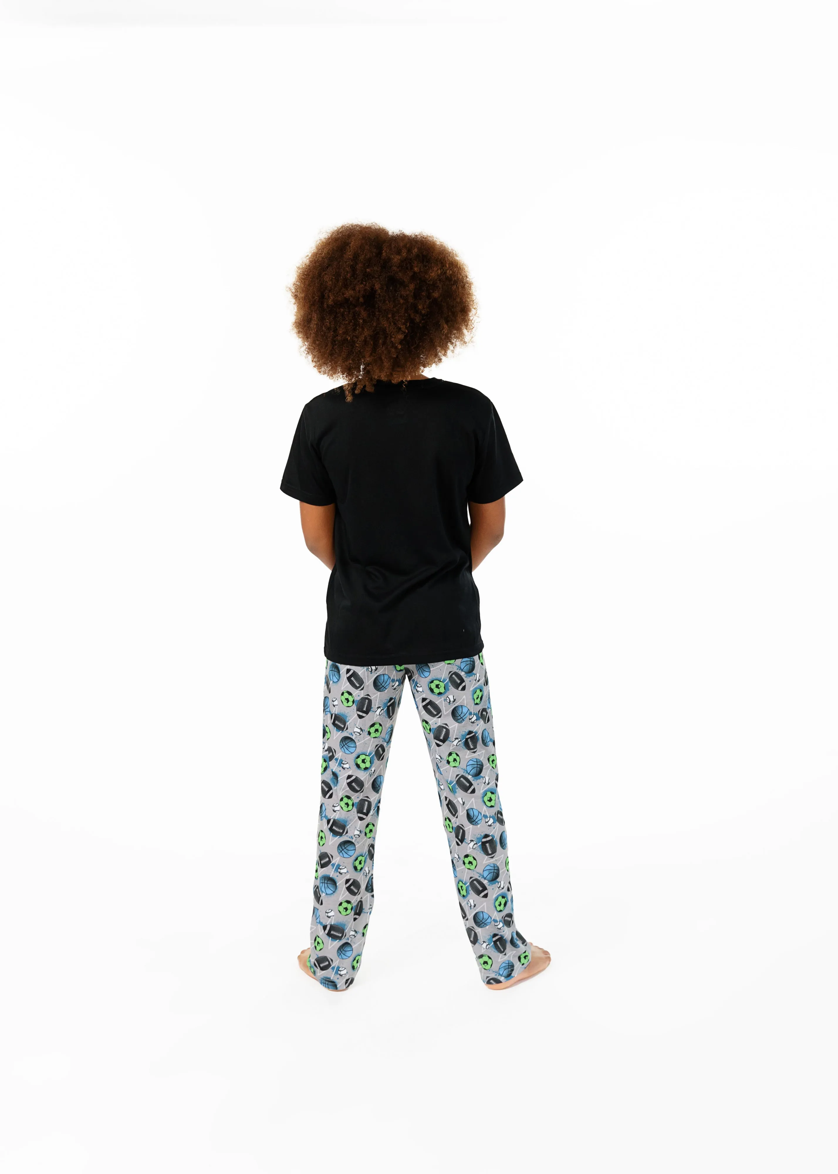 Boys All Sports 2-Piece Pajama Sleep Pants Set