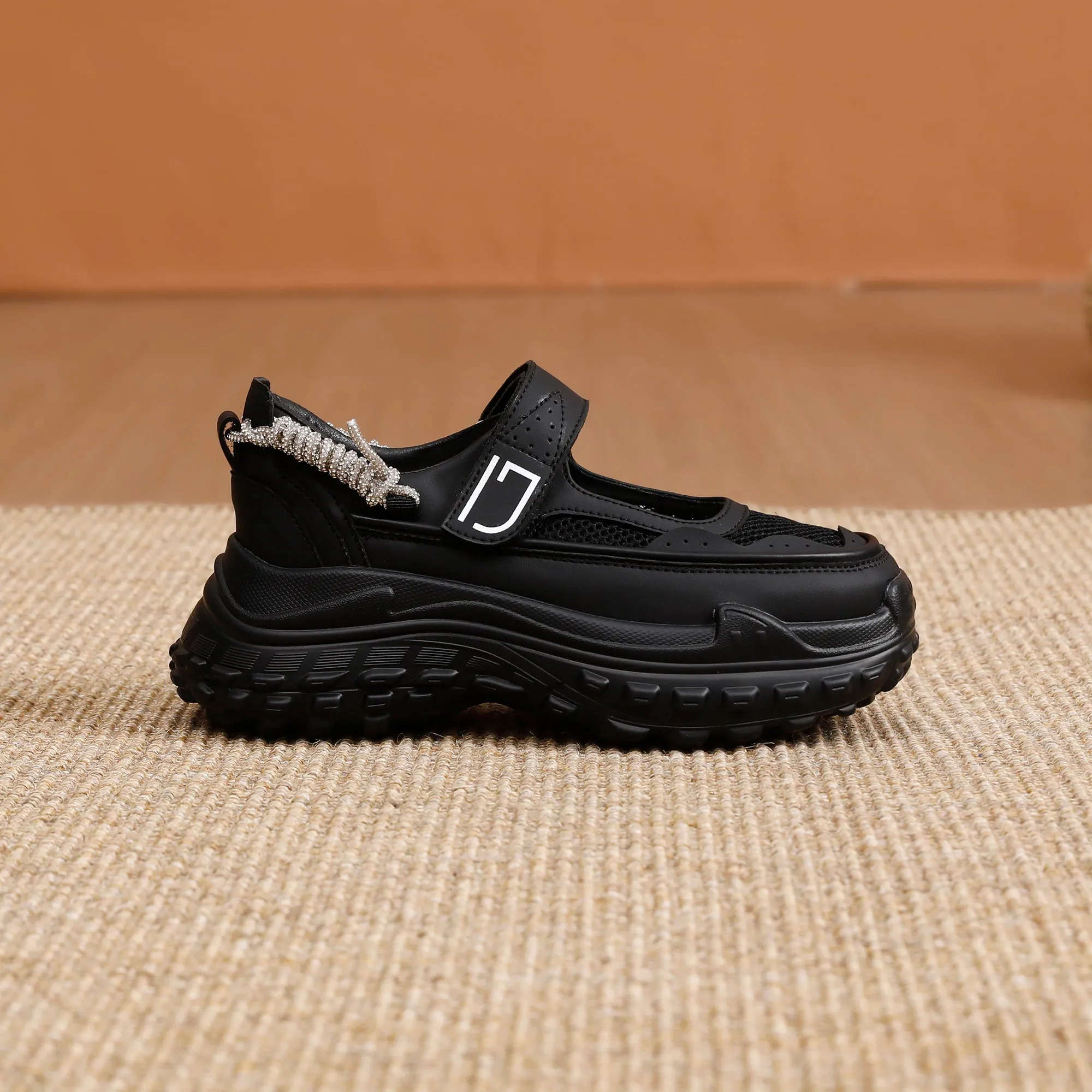 Breathable Velcro Casual Platform Sports Sandals