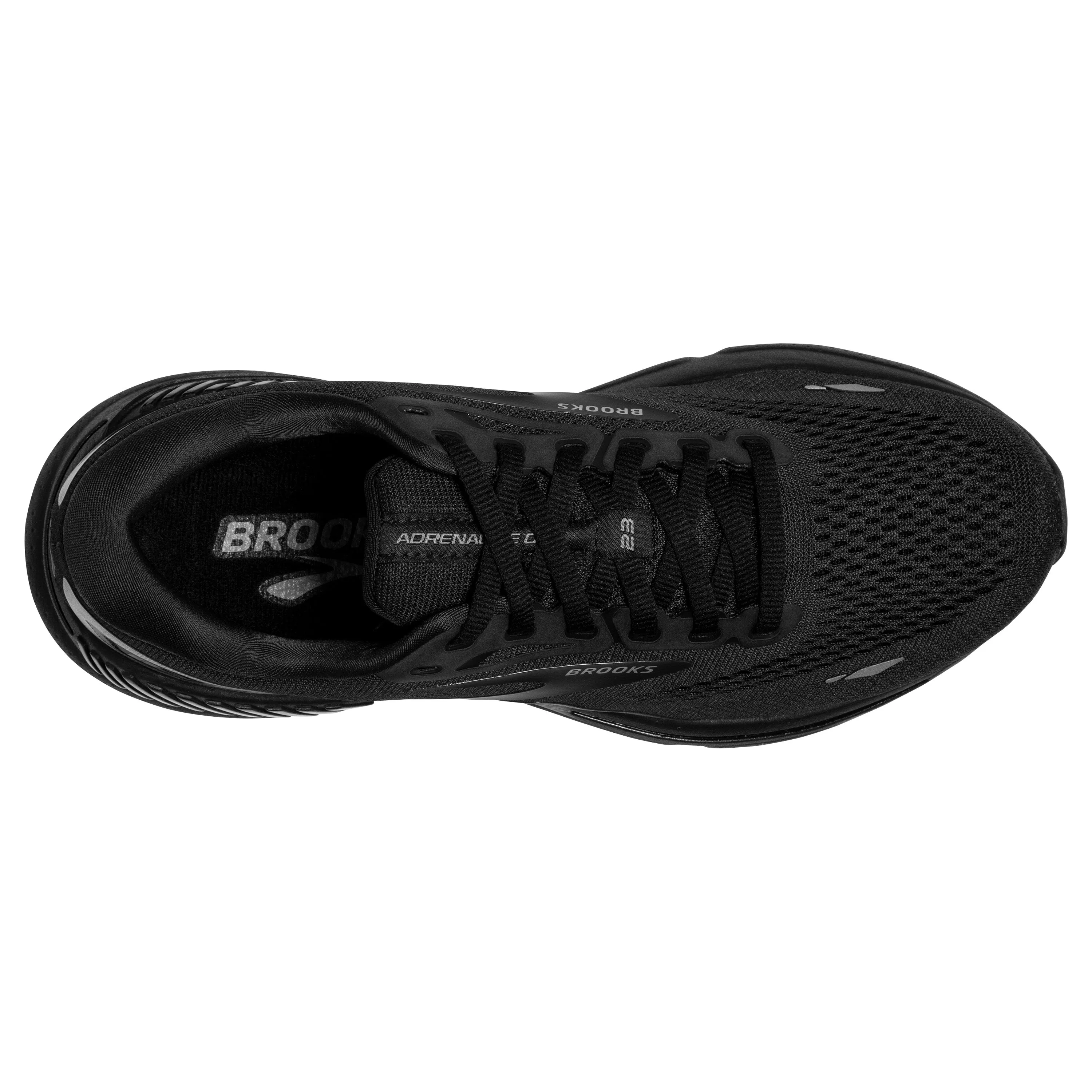 Brooks Mens Trainer Adrenaline GTS 23 Black/Black/Ebony