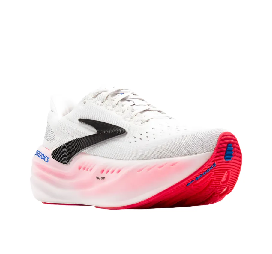 Brooks Womens Trainer Glycerin Max White/Black/Diva Pink