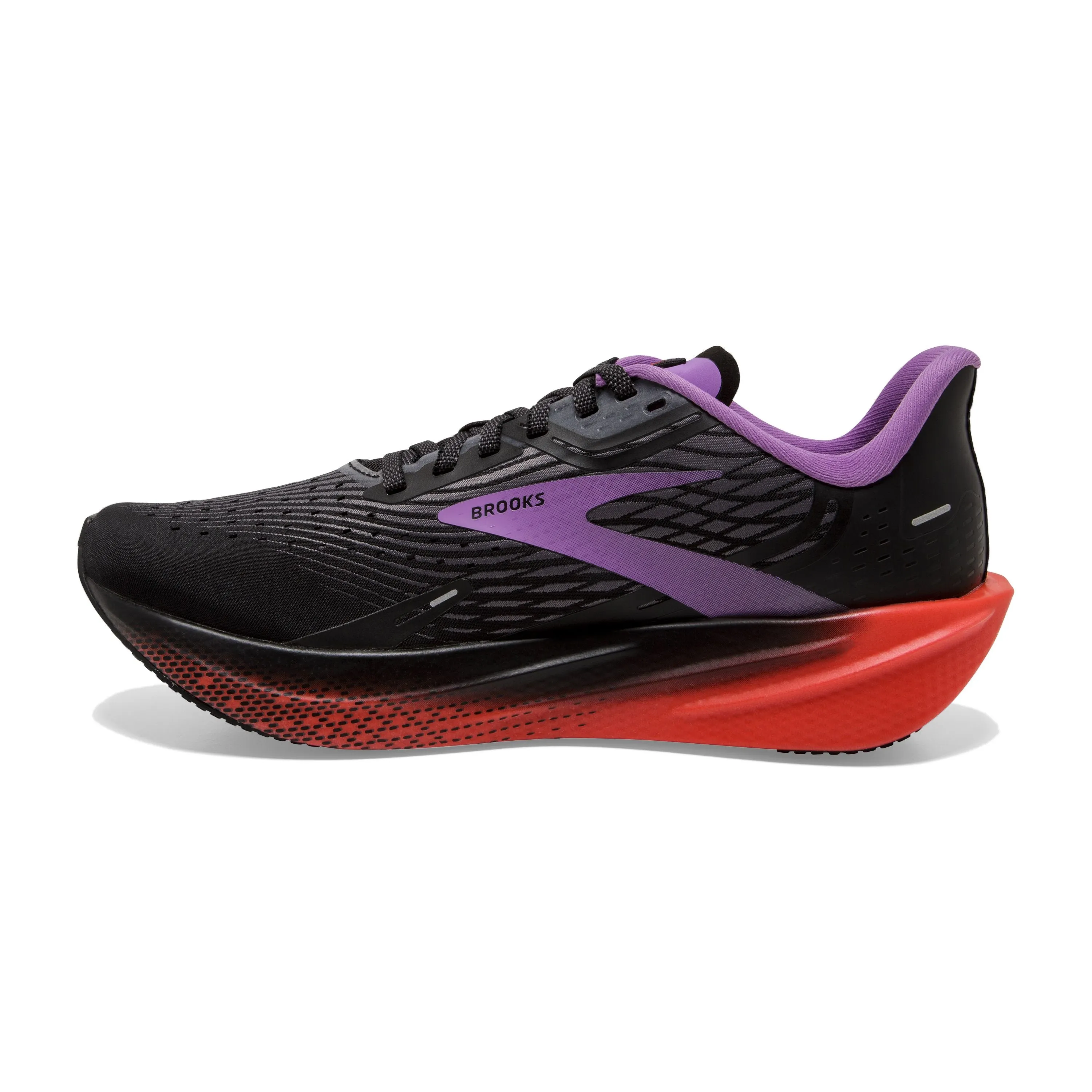 Brooks Womens Trainer Hyperion Max Black/Fiesta/Bellflower