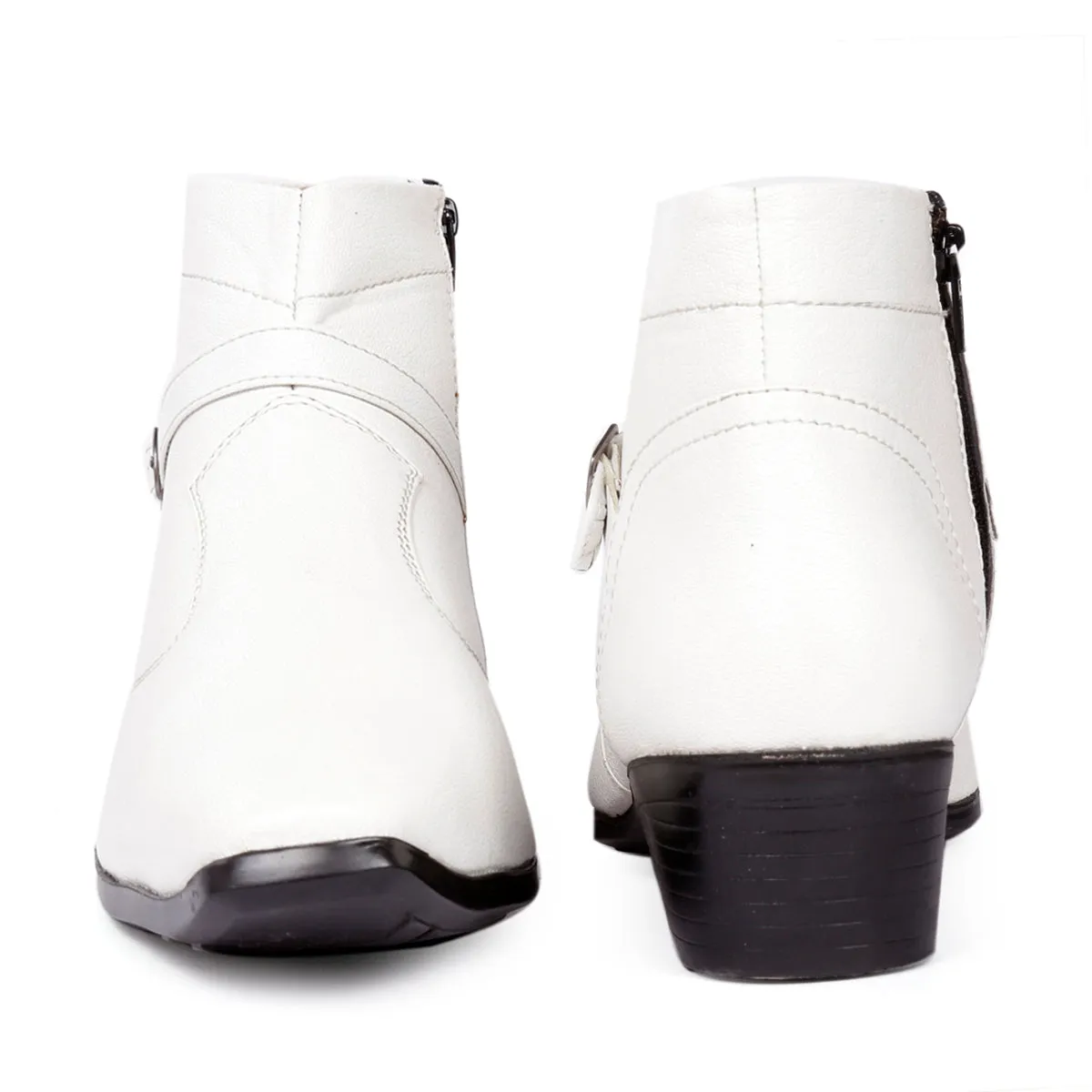 BXXY Height Increasing Ankle Zipper Boots For Men